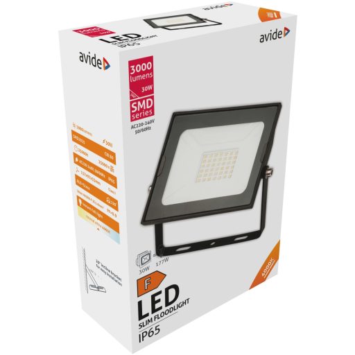 Avide LED Reflektor Slim SMD 30W NW 4000K (ABSSFLNW-30W)