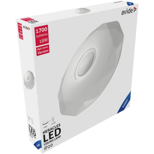 Avide LED Mennyezeti Lámpa Heracles 18W 348*66mm CW 6400K (ACLO33CW-18W-HER)