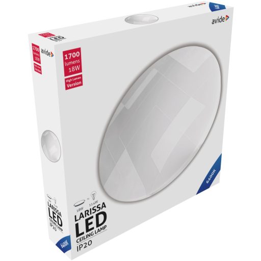 Avide LED Mennyezeti Lámpa Larissa 18W 325*65mm CW 6400K (ACLO33CW-18W-LAR)