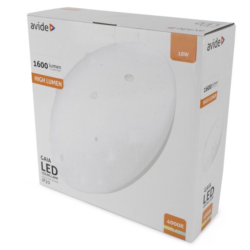 Avide LED Mennyezeti Lámpa Gaia 18W 330*105mm NW 4000K (ACLO33NW-18W-GAI)