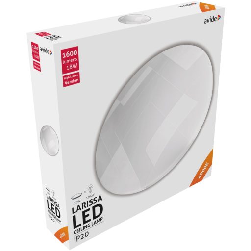 Avide LED Mennyezeti Lámpa Larissa 18W 325*65mm NW 4000K (ACLO33NW-18W-LAR)