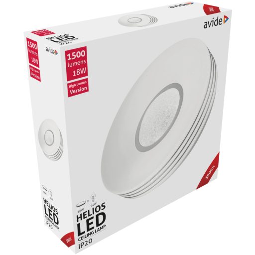 Avide LED Mennyezeti Lámpa Helios 18W 330*95mm WW 3000K (ACLO33WW-18W-HEL)