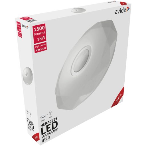 Avide LED Mennyezeti Lámpa Heracles 18W 348*66mm WW 3000K (ACLO33WW-18W-HER)