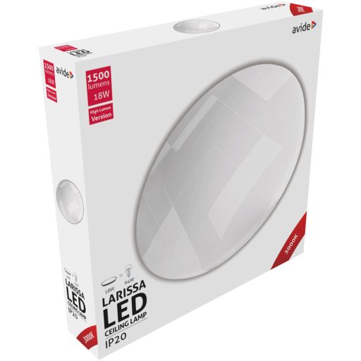 Avide LED Mennyezeti Lámpa Larissa 18W 325*65mm WW 3000K (ACLO33WW-18W-LAR)