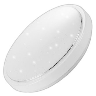   Avide LED Mennyezeti Lámpa IP44 Alice 24W 380*110mm CW 6400K (ACLO38CW-24W-AL)