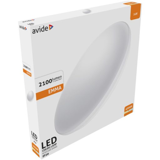 Avide LED Mennyezeti Lámpa Emma 24W 375*50mm NW 4000K (ACLO38NW-24W-EM)