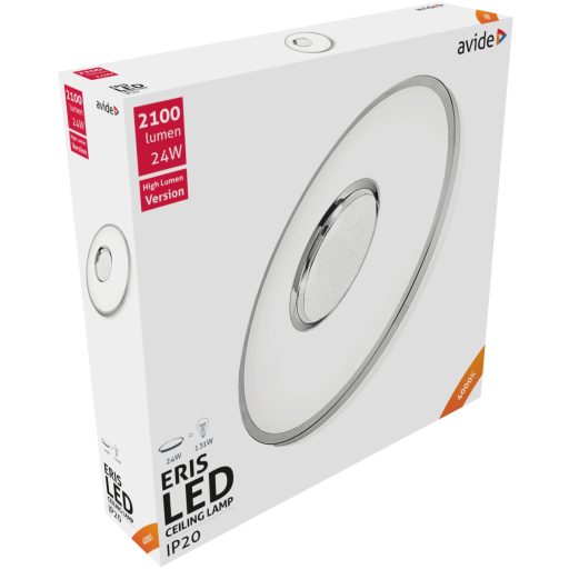 Avide LED Mennyezeti Lámpa Eris 24W 380*85mm NW 4000K (ACLO38NW-24W-ERI)