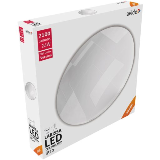 Avide LED Mennyezeti Lámpa Larissa 24W 375*70mm NW 4000K (ACLO38NW-24W-LAR)