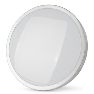   Avide LED Mennyezeti Lámpa Pandora V2 Csillagos Ezüst 24W 380*50mm NW 4000K (ACLO38NW-24W-PAN2S-S)