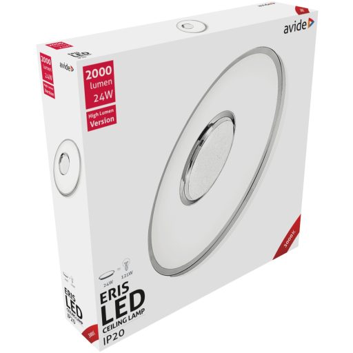 Avide LED Mennyezeti Lámpa Eris 24W 380*85mm WW 3000K (ACLO38WW-24W-ERI)