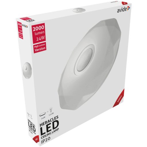 Avide LED Mennyezeti Lámpa Heracles 24W 395*66mm WW 3000K (ACLO38WW-24W-HER)