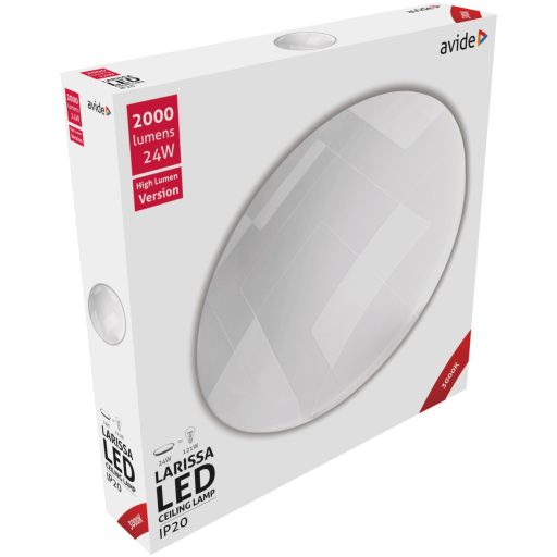 Avide LED Mennyezeti Lámpa Larissa 24W 375*70mm WW 3000K (ACLO38WW-24W-LAR)