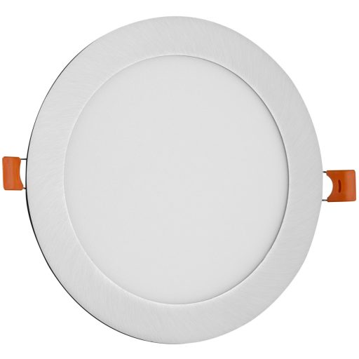 Avide LED Beépíthető Kerek Mennyezeti Lámpa ALU Szatén Nikkel 12W NW 4000K (ACRPNW-R-12W-ALU-SN)