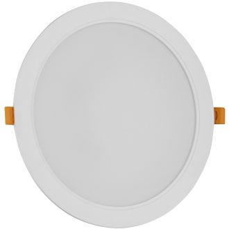   Avide LED Beépíthető Kerek Mennyezeti Lámpa Műanyag 24W NW 4000K (ACRPNW-R-24W-PC)