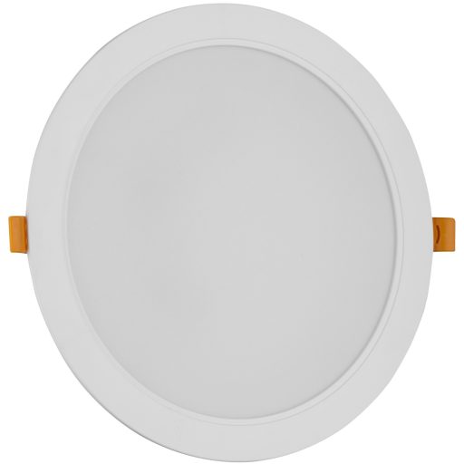 Avide LED Beépíthető Kerek Mennyezeti Lámpa Műanyag 24W NW 4000K (ACRPNW-R-24W-PC)