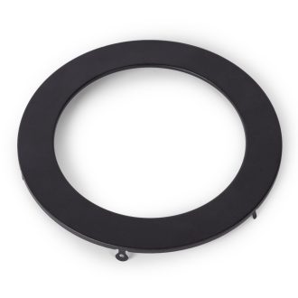   Avide Panelkeret Fekete kerek, 12W beépíthető ALU panelhez (ACRPXX-R-12W-ALU-ERB)