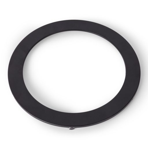 Avide Panelkeret Fekete kerek, 18W beépíthető ALU panelhez (ACRPXX-R-18W-ALU-ERB)