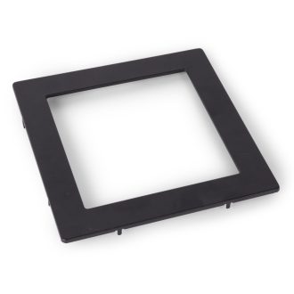   Avide Panelkeret Fekete négyzetes, 12W beépíthető ALU panelhez (ACRPXX-S-12W-ALU-ERB)