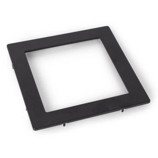 Avide Panelkeret Fekete négyzetes, 12W beépíthető ALU panelhez (ACRPXX-S-12W-ALU-ERB)