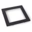 Avide Panelkeret Fekete négyzetes, 12W beépíthető ALU panelhez (ACRPXX-S-12W-ALU-ERB)