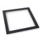 Avide Panelkeret Fekete négyzetes, 24W beépíthető ALU panelhez (ACRPXX-S-24W-ALU-ERB)