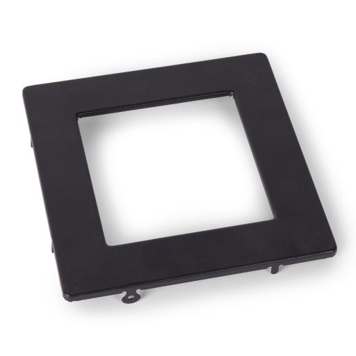 Avide Panelkeret Fekete négyzetes, 6W beépíthető ALU panelhez (ACRPXX-S-6W-ALU-ERB)