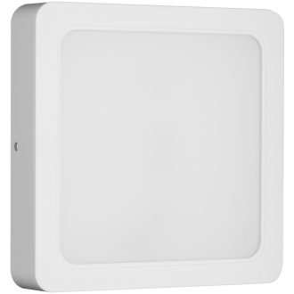   Avide LED Falra Szerelhető Négyzetes Mennyezeti Lámpa Műanyag 24W CW 6400K (ACSMCW-S-24W-PC)