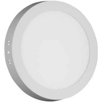   Avide LED Falra Szerelhető Kerek Mennyezeti Lámpa ALU 18W WW 3000K (ACSMWW-R-18W-ALU)