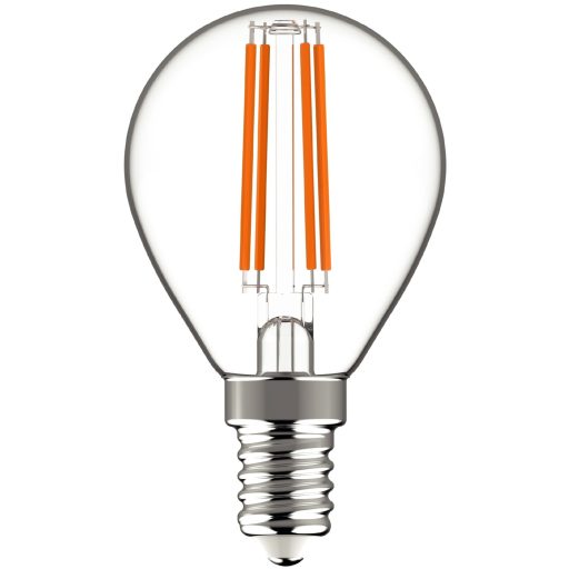 Avide LED Filament Mini Globe 5.9W E14 WW 2700K Fényerőszabályozható (ADLFMG14WW-5.9W)