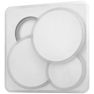   Avide Design Mennyezeti Lámpa Brees 90W (45+45) RF Távirányítóval (ADO3S-BRE-2.4G)