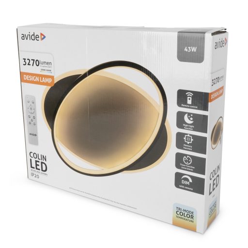 Avide Design Mennyezeti Lámpa Colin RF Távirányítóval (ADO3S-COLI-2.4G)