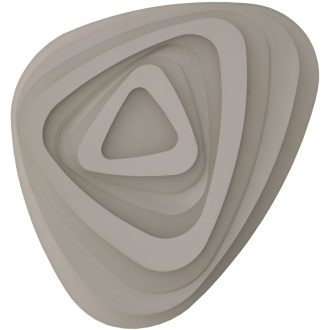   Avide Design Mennyezeti Lámpa Yvette 90W(45+45) RF Távirányítóval (ADO3S-YV-2.4G)