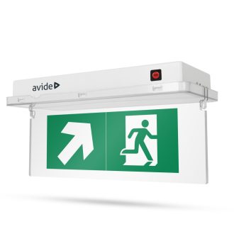   Avide Exit Fény felületre szerelhető vízszintes plexivel IP65 (AEXITL-IP65-HS)