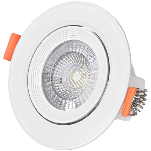 Avide LED Beépíthető Spot 38° Kerek 5W CW 6400K (ALDLS38CW-R-5W)