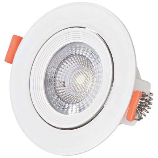 Avide LED Beépíthető Spot 38° Kerek 7W CW 6400K (ALDLS38CW-R-7W)
