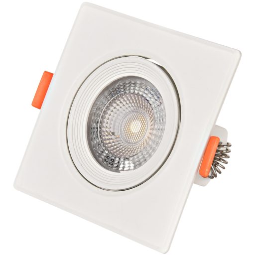 Avide LED Beépíthető Spot 38° Négyzetes 5W CW 6400K (ALDLS38CW-S-5W)