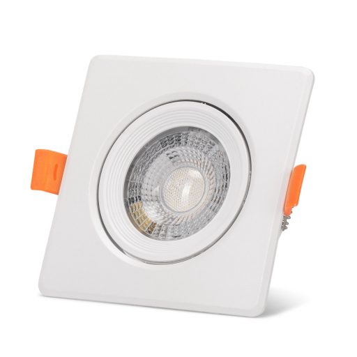 Avide LED Beépíthető Spot 38° Négyzetes 7W WW 3000K (ALDLS38WW-S-7W)
