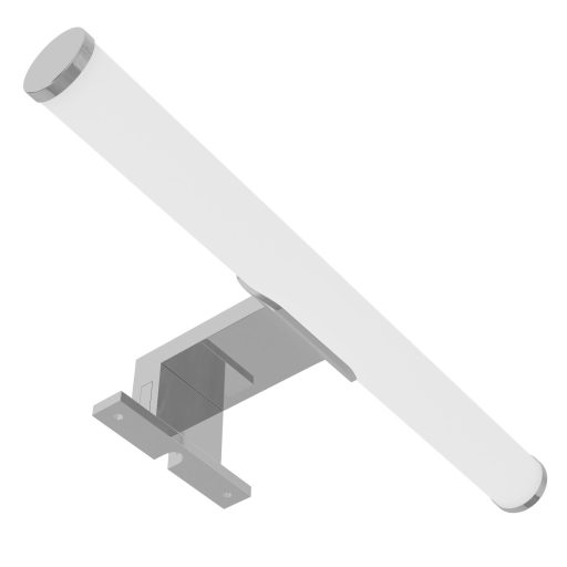 Avide LED Tükörvilágító Lámpa Kerek Króm Műanyag 300mm NW 4000K 5W IP44 (ALML-R30-C-5W)