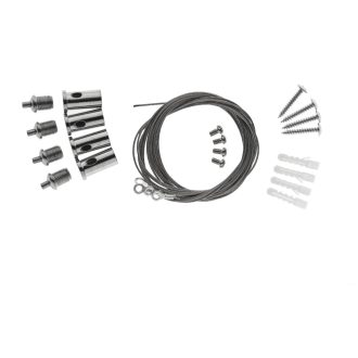   Avide LED Panel Függesztő Drót Szett 600x600mm Indrustial V2 Backlit-hez (ALPBLWHS-IND)