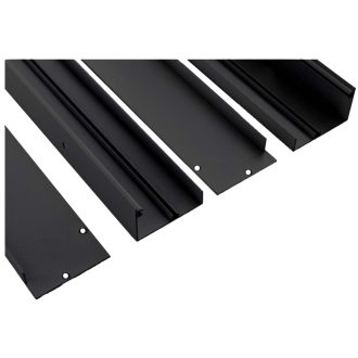   Avide LED Panel Mennyezetre Rögzíthető Kiemelő Keret 600x600mm Fekete (ALPSMF6060-BL)