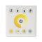Avide 2 zónás érintőpaneles vezérlő, CCT LED szalaghoz, 2.4G, 5V-24V fehér (ALSA-24V-CCTTP-2Z-W)