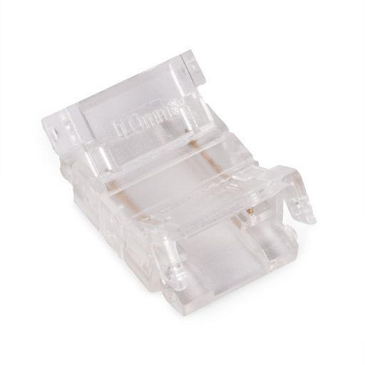 Avide C-LED Szalag 12-24V csatlakozó, forr.mentes, fehér-2eres, 10mm (10 db-os csom.) (ALSA-BC-2P-COBSMD-10MM-10)