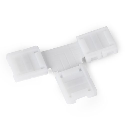 Avide LED Szalag 12-24V T elosztó elem, forr.mentes, CCT-3 eres, 10mm (10 db-os csom.) (ALSA-BTC-3P-2835-10MM-10)