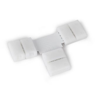   Avide LED Szalag 12-24V T elosztó elem, forr.mentes, RGB-4 eres, 10mm (10 db-os csom.) (ALSA-BTC-4P-5050-10MM-10)