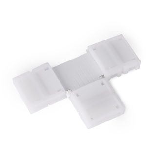   Avide LED Szalag 12-24V T elosztó elem, forr.mentes, RGB+W-5 eres, 12mm (10 db-os csom.) (ALSA-BTC-5P-5050-12MM-10)