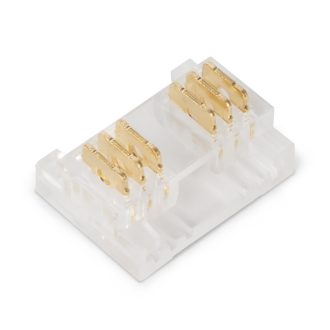   Avide C-LED Szalag 12-24V csatlakozó, forr.mentes, RGB+CCT-6 eres, 12mm (10 db-os csom.) (ALSA-C-6P-COB-12MM-10)