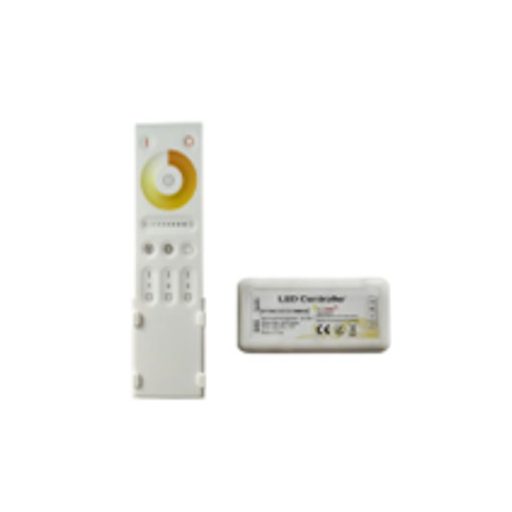Avide LED szalag kiegészítő - 3- zónás CCT vezérlő távirányítóval, alkalmas CLED és SMD szalaghoz - CCT (ALSA-D-CCT-RC)