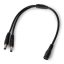 Avide LED szalag kiegészítő - DC elosztó 1-2 (30Cm) (ALSA-DCD-1-2-30CM)