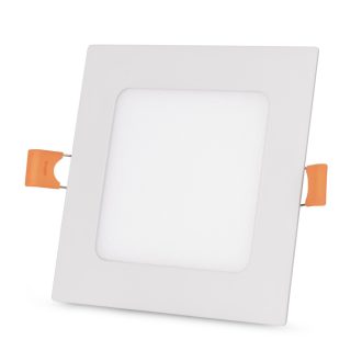   Avide LED Beépíthető Négyzetes Mennyezeti Lámpa ALU 6W CCT IP44/IP20 (AMRPCCT-S-6W-ALU44)