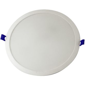   Avide LED Beépíthető Kerek Mennyezeti Lámpa Műanyag 18W CW 6400K (AMRPCW-R-18W-PC)
